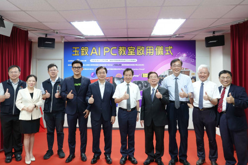 全臺首座AI PC教室啟用 東海投1億攜輝達華碩掀AI教育革命
