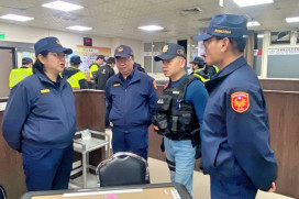 竹縣警察局長宣介慈親自督軍　擴大臨檢威力掃蕩展現打擊犯罪決心