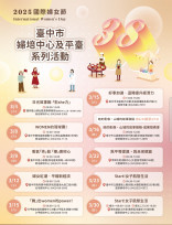 展現女力能量　中市府系列活動歡慶國際婦女節