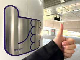 一同開啟「心旅程」！中捷公共藝術新氣象  手勢裝置讓捷運充滿溫度