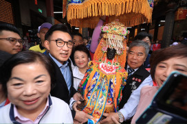遶境天數全臺最長！ 臺中樂成宮「旱溪媽祖」3/29起駕出巡 盧秀燕 祈願：盼四時無災、世界平安