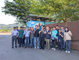 水利署團隊參訪台中小水力發電工程！深入交流綠能應用經驗