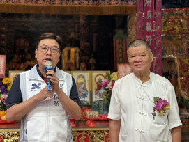 文武大眾爺聖誕 新莊地藏庵捐贈回饋社會