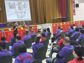 彰化榮家辦在職教育課程 強化照護員職場安全意識 