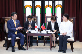 中市城市外交再＋1！日本金澤市長村山卓蒞府拜會   盧秀燕肯定共同拓展國際對話廣深度
