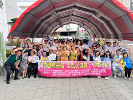 秀傳南部院區辦「傳遞慈母情」活動 多元文化市集展現社區共融