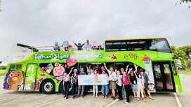 台南雙層巴士盲盒旅遊走進溪北 香草、花卉與歷史走讀共譜五感療癒旅程