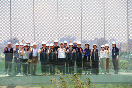 台中綠美圖備受矚目12月正式開館 新北市政府率團參訪交流