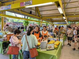 臺南農產品前進希望廣場 農糧署力挺災區農友