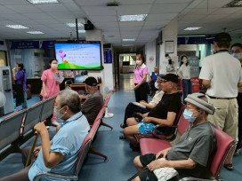 彰化榮家端節前衛教宣導 守護住民長輩健康
