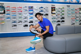 HOKA插旗大巨蛋 獨賣商品、跑者專屬好康登場