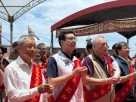 龜馬山紫皇天乙真慶宮 二期工程動土大典 劉和然祈願地方發展工程順遂