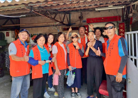 彰化榮服處榮欣志工暖心服務 落實關懷榮民眷健康與居家安全