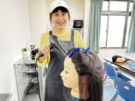 桃竹苗分署x小林髮廊　產訓合作新住民用職訓找回自信更成為美髮職人