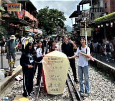 新北上林國小迎美國高中生 偏鄉校園開啟國際教育交流