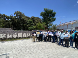 黃偉哲市長整合市府資源持續優化竹溪哈赫拿爾森林