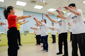 平甩健身 茶道靜心 梅門進入小作所改變身障青年