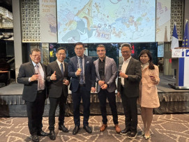中市府出席法國國慶酒會 盼攜手各國代表推廣城市形象