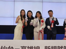 快閃12小時！許智傑第三度受邀赴日首航 