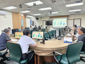台電新竹處整備會議全力戒備丹娜絲颱風來襲　提醒民眾做好防颱準備