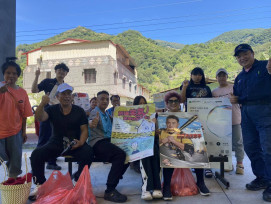 布農族首辦嬰兒祭  梅山警防詐宣導獲鄉親讚賞
