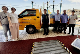 臺南市長黃偉哲赴北門、學甲、七股 視察颱風災後重建