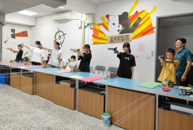 金大勇士神槍手夏令營圓滿落幕 學員展專注自信