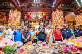 大溪普濟堂關聖帝君1866周年聖誕慶典 張善政祈願國泰民安