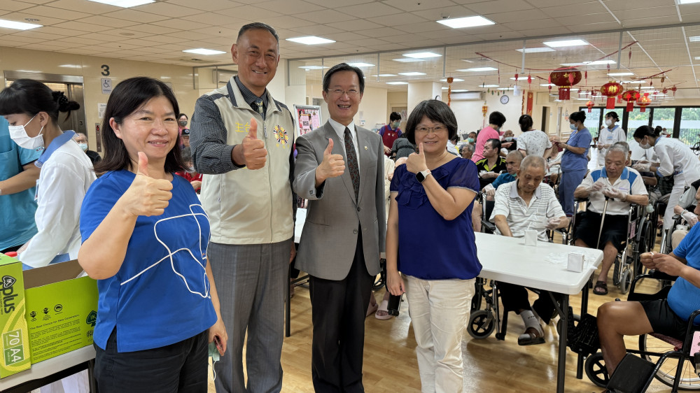 臺南榮家×敏惠醫專攜手開啟創新長照服務  住民長輩歡度祖父母節