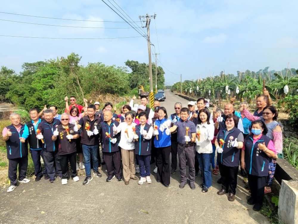 嘉義市嘉邑行善團善舉　改善古坑水碓村旱井橋