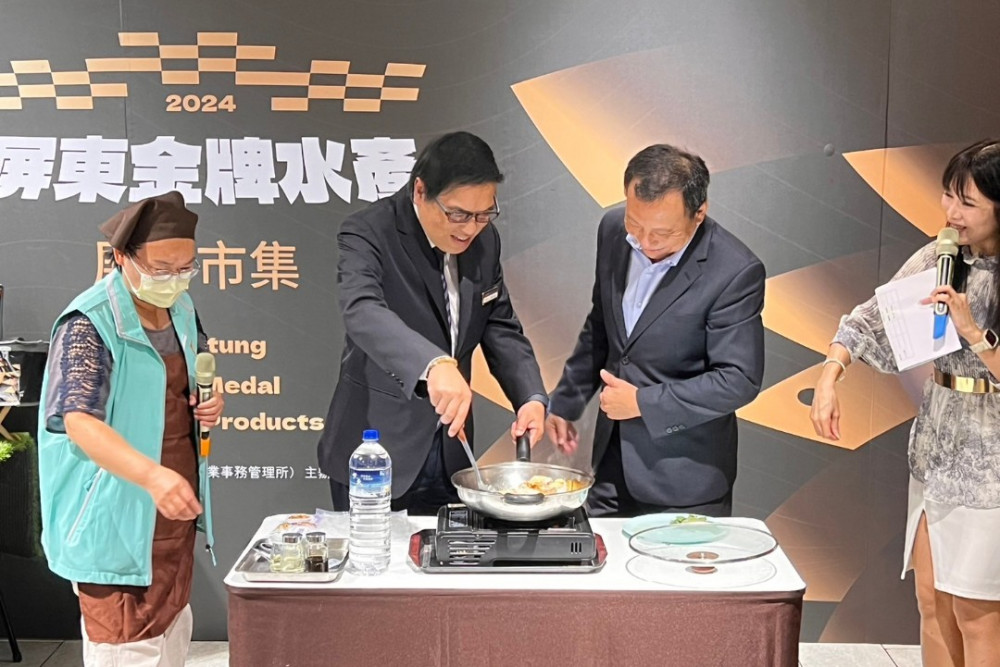 超鮮海味！ 屏東金牌水產現身台中大遠百  吸引饕客