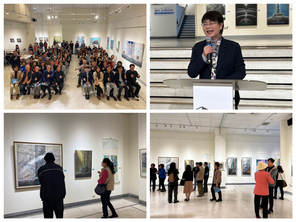 從學院派到自我體現  李振明創作展探索水墨新境界
