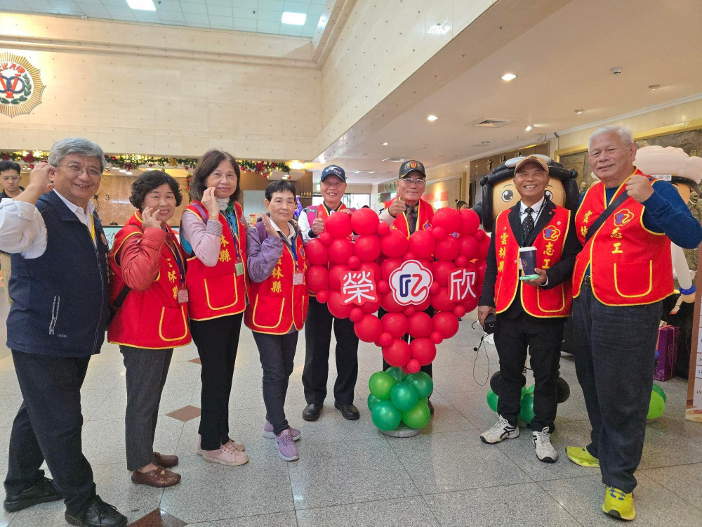 雲林榮服處志工用心關懷榮民眷 榮獲輔導會表揚肯定