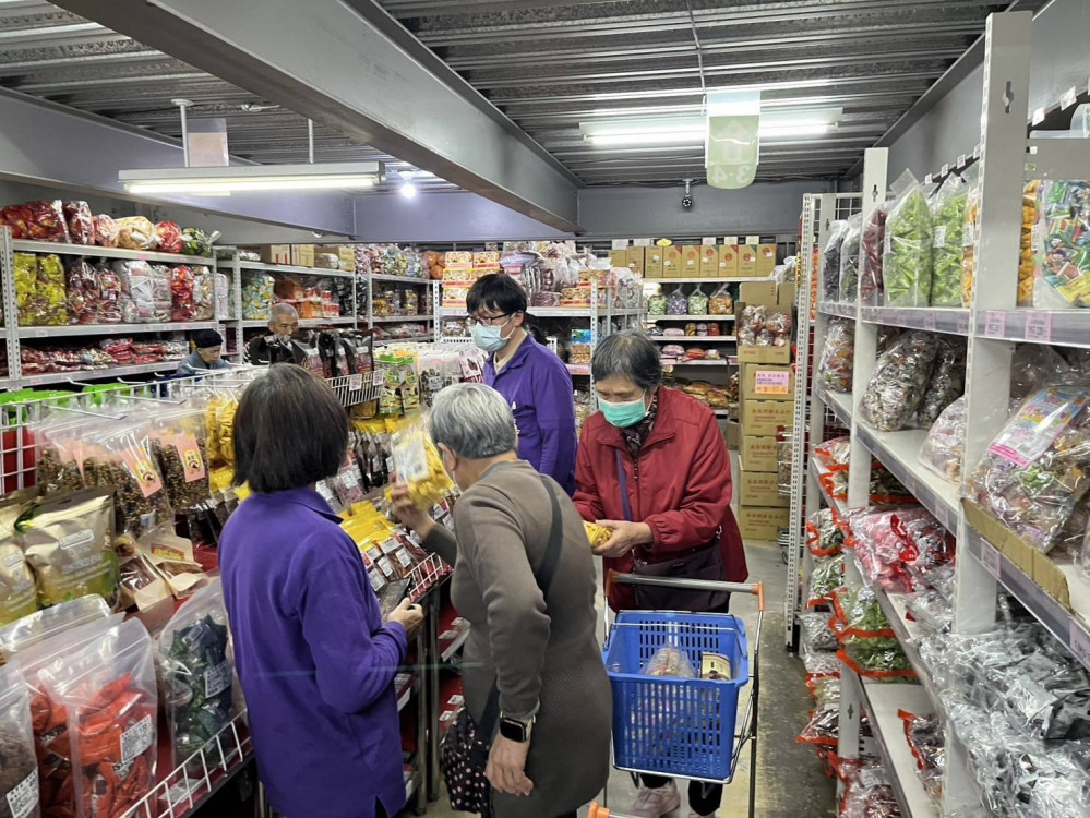 中彰榮家歲末年終春節年貨住民長輩大採購