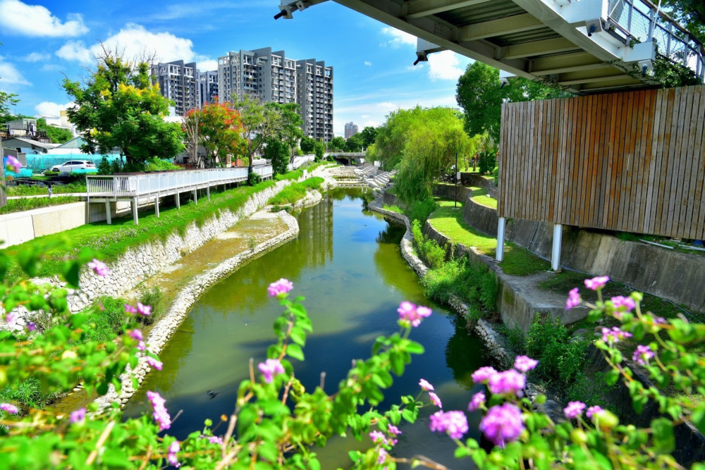 推動生態水岸再進化！ 中市5項水環境改善  勇奪台灣景觀大獎