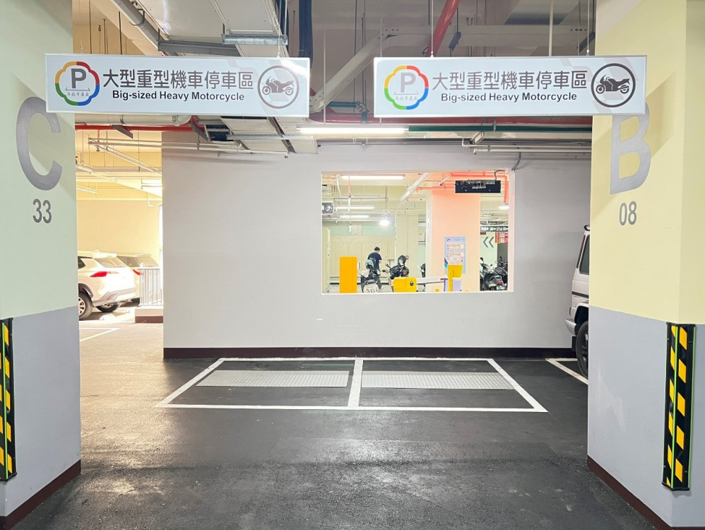停車權益要知道！新北大重機可合法停汽車格