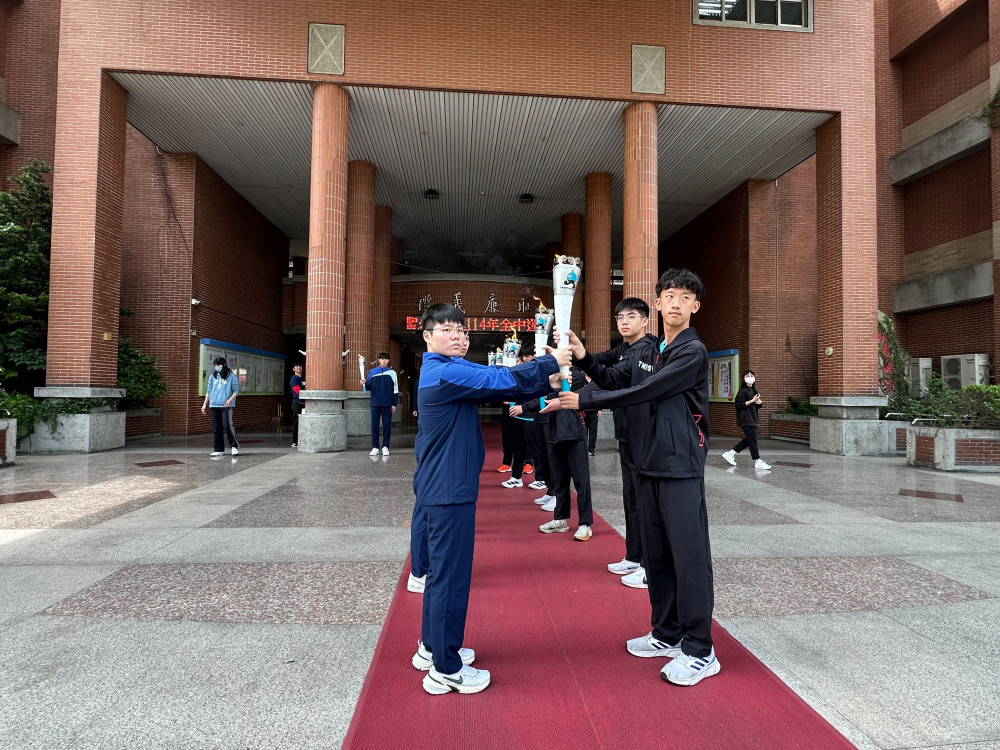 金金相傳 北區接棒 全中運聖火點亮全臺競技榮光