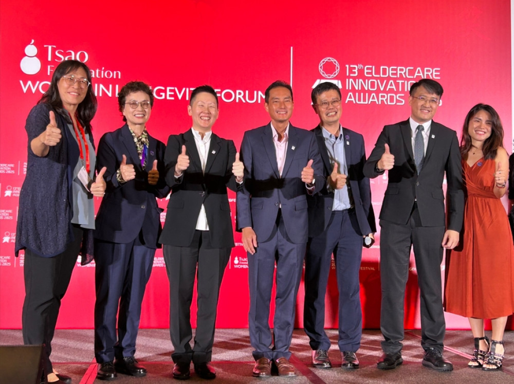 亞洲推動高齡友善政策 新倡議，與會者共同參與獅城故事計劃。