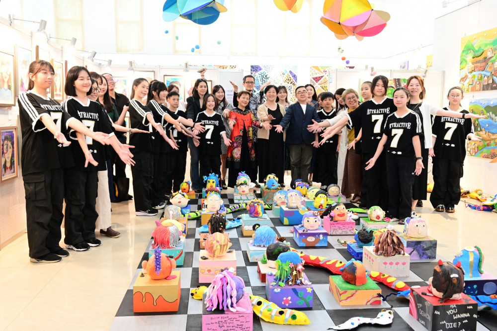 華盛頓小學第九屆美學創藝班畢業成果展「奇幻之境 」即日起登場
