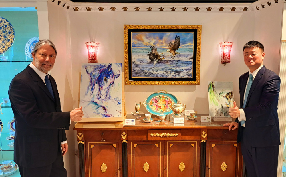 至臻麥森-瓷藝風華特展 瓷繪藝術師臺南首展精采創作