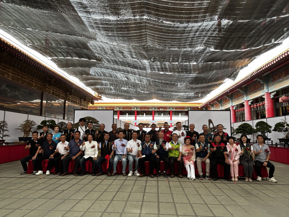 2025臺南市盆栽展覽開展 黃偉哲邀請市民朋友蒞臨參觀