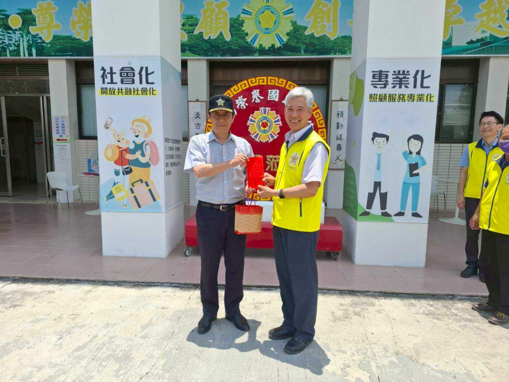 中彰榮家感謝欣中天然氣公司慰問住民 祝福長輩端午安康