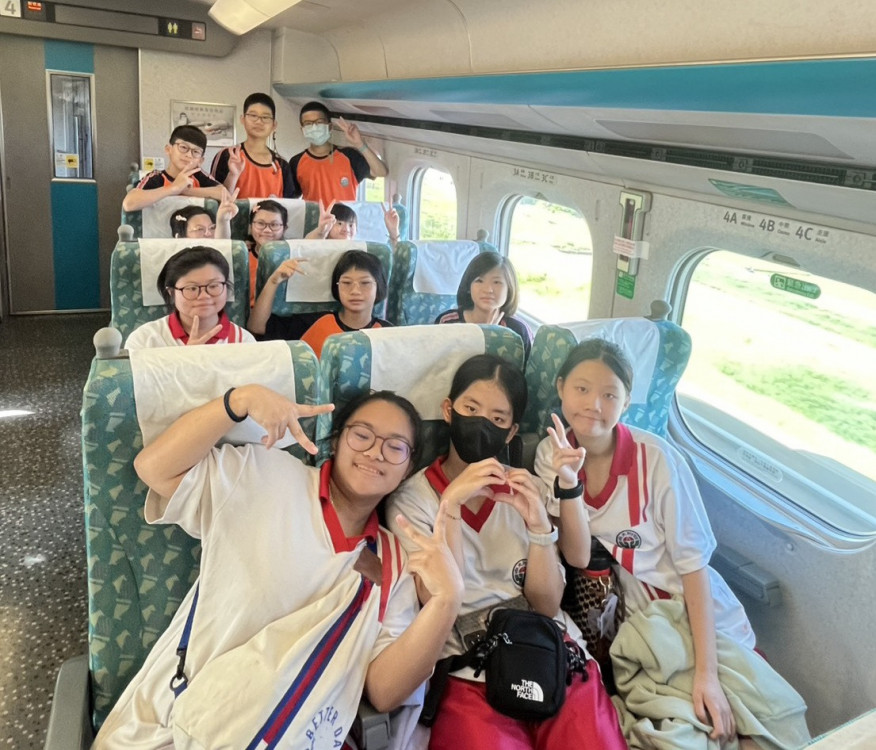 高鐵台南站讓啟聰師生圓夢  寓教於樂臺北行