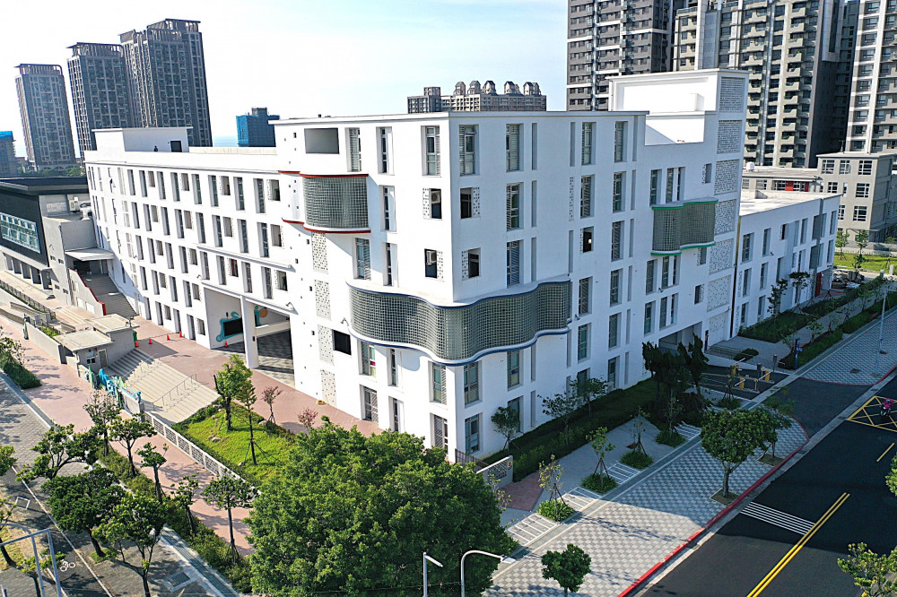 淡海國小喜迎校慶 全面啟用智慧E化綠建築新校園