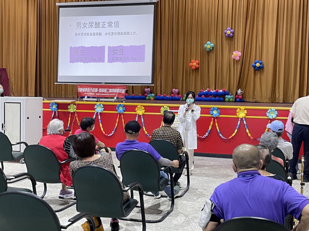 彰化榮家攜手中榮衛教 提升住民健康意識