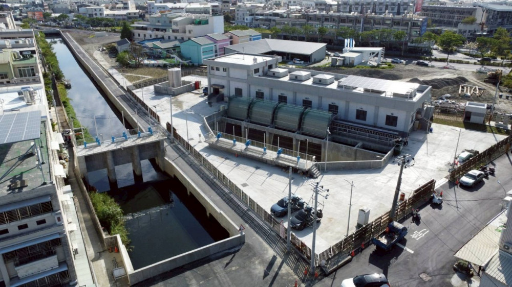 台南市長黃偉哲推動滯洪池防汛建設   任內新增9座滯洪池