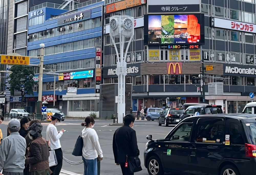 南市觀旅局北海道觀光行銷雙箭齊發　 結合當地盛典索朗祭 札幌街頭展現臺南四時風景