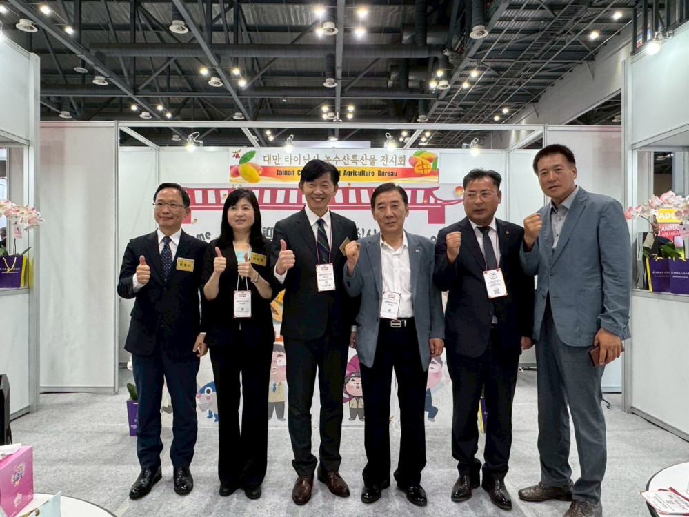 2025年韓國首爾國際食品展臺南物產館盛大開幕