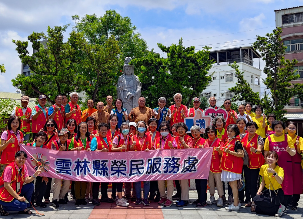 參訪佛光山地區講堂攜手慈善關懷榮民眷