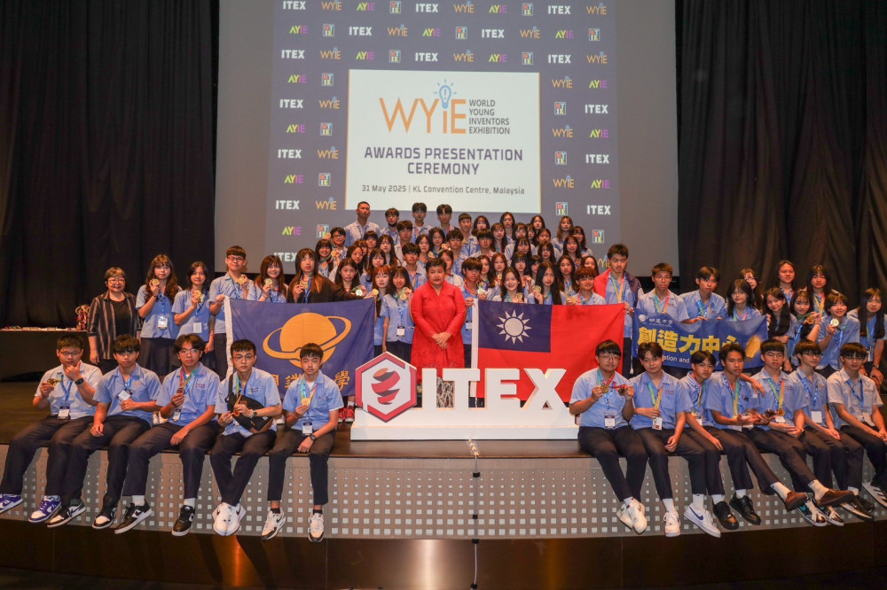 馬來西亞ITEX國際發明展  明道中學破紀錄！19組參賽榮獲18金1銅1大會特別獎4特別獎